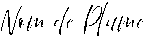 nom de plume logo
